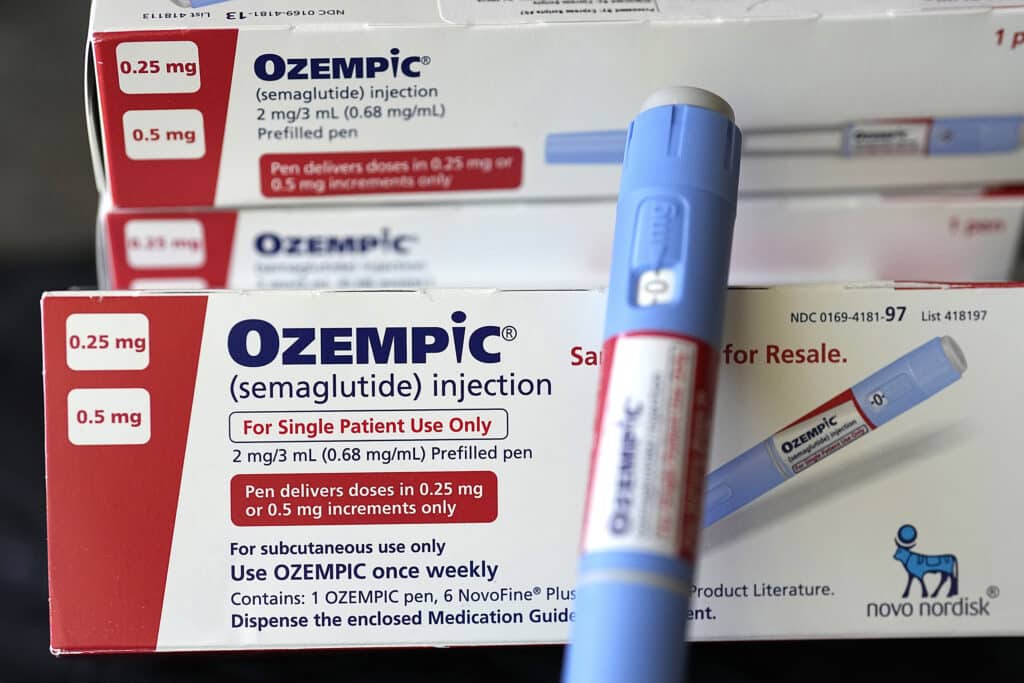 Ozempic injekciós toll dobozban 0.25 mg és 0.5 mg adagolással