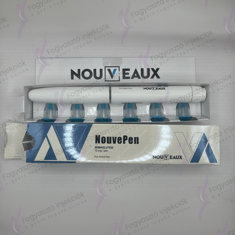 NouvePen (Nouveaux) – Semaglutide 10mg előretöltött injekciós toll és tűk
