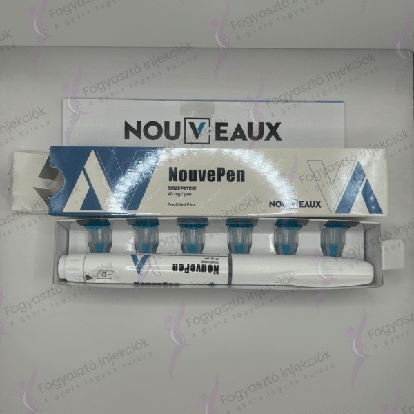 NouvePen (Nouveaux) – Tirzepatide 40mg előretöltött injekciós toll és tűkészlet